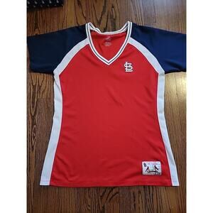 Majestic St Louis Cardinals Jersey Baseball MLB Womens Size 2XL XXL shirt Top